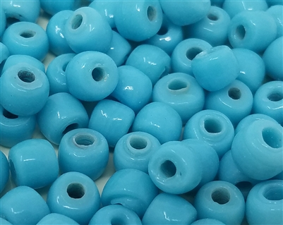 7mm x 9mm Glass Pony Beads, 100 ct Bag